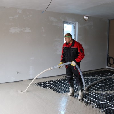 Anhydritové lité potěry - ANHYLEVEL