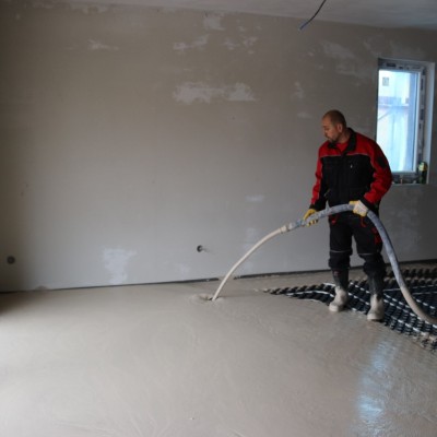 Anhydritové lité potěry - ANHYLEVEL