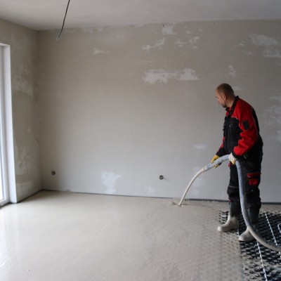 Anhydritové lité potěry - ANHYLEVEL