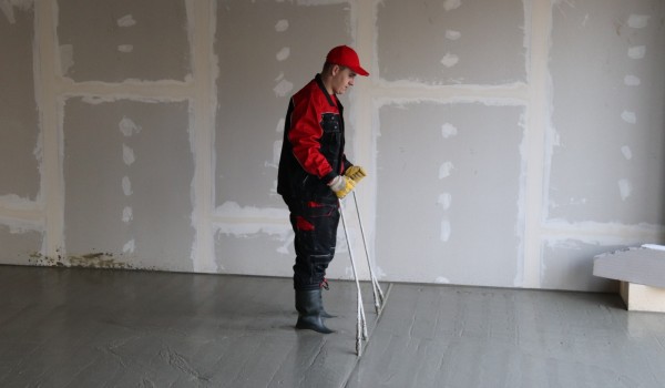 Cementový samonivelační litý potěr - CEMLEVEL