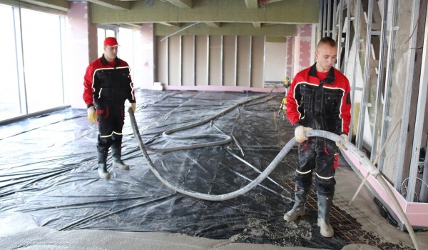 Cementový samonivelační litý potěr - CEMLEVEL